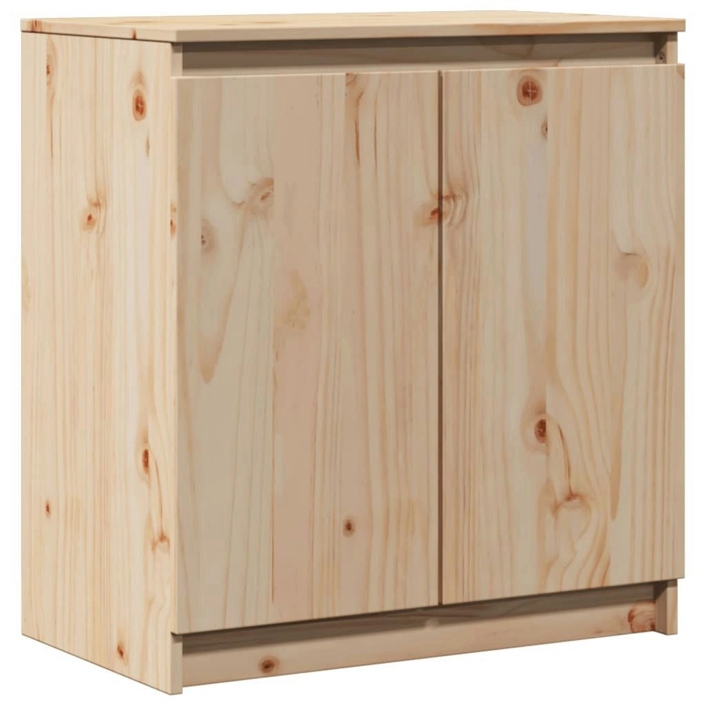 Side Cabinet 60x36x65 cm Solid Pinewood 808098