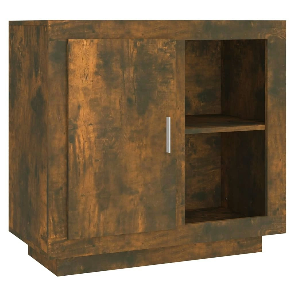 Sideboard Smoked Oak 80x40x75 cm 817237