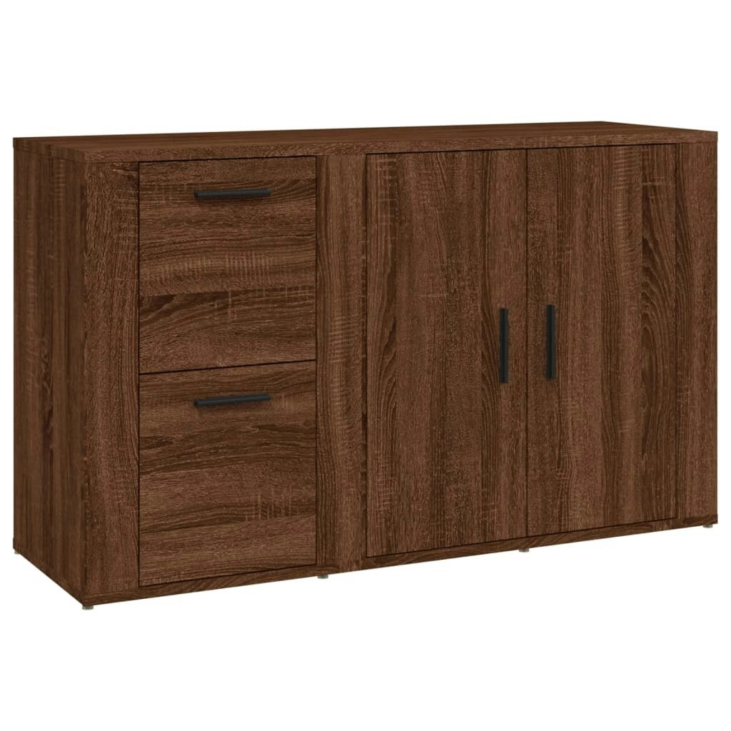 Sideboard Brown Oak 100x33x59.5 cm Engineered Wood 821003