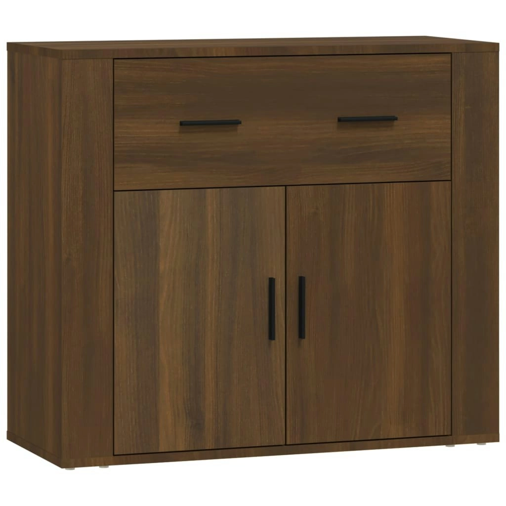 Sideboard Brown Oak 80x33x70 cm Engineered Wood 816575