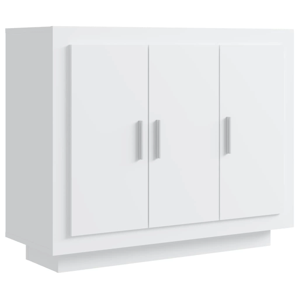 Sideboard White 92x35x75 cm Engineered Wood 811835