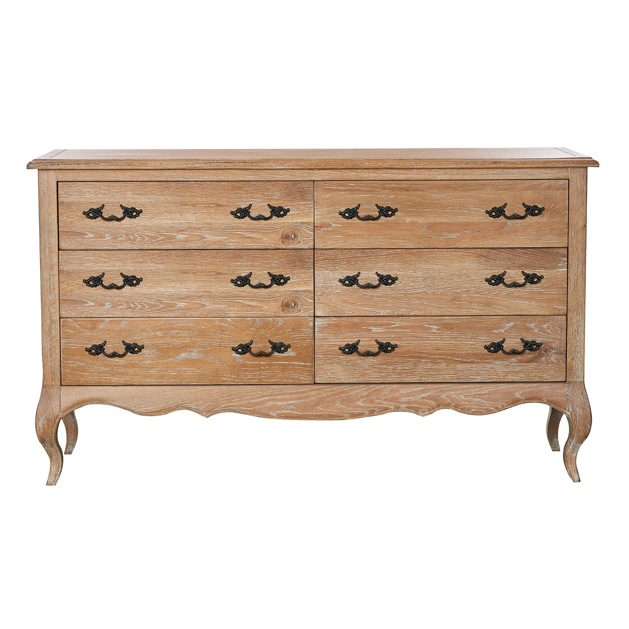 Bali Dresser Cabinet Oak