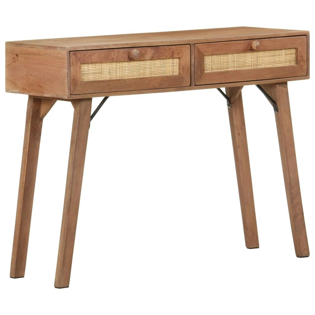 Console Table 100x35x76 cm Solid Mango Wood 323598