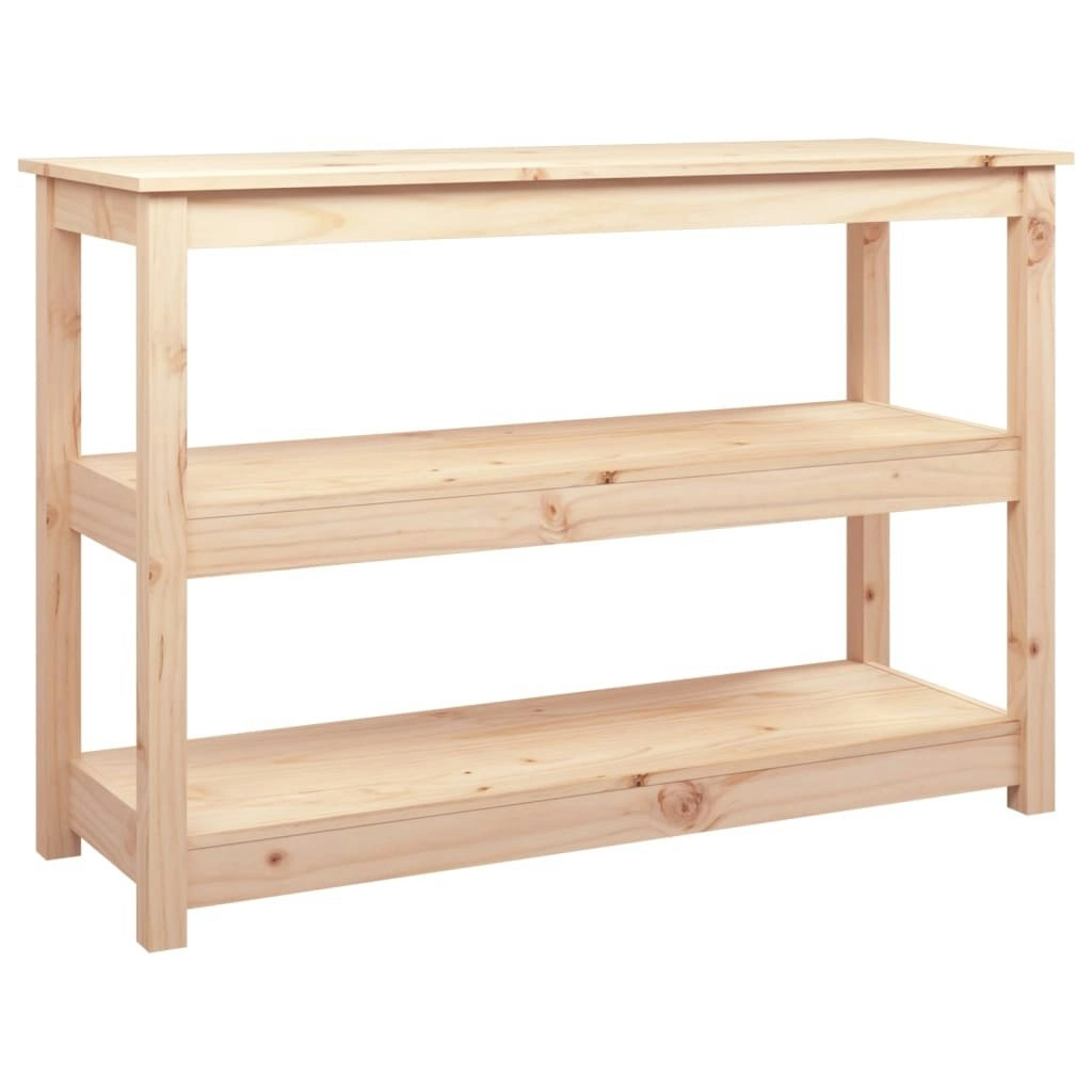 Console Table 110x40x74 cm Solid Wood Pine 821664