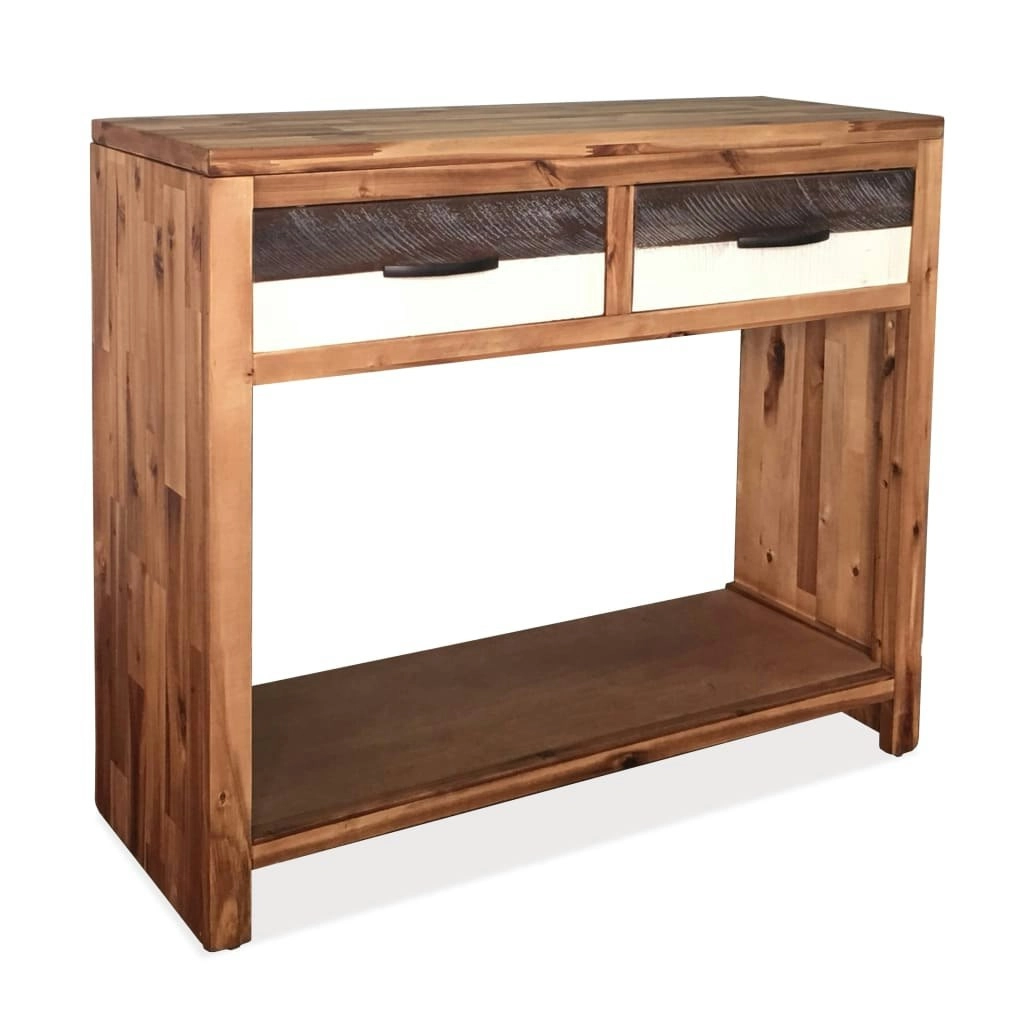 Console Table Solid Acacia Wood 86x30x75 cm 246045