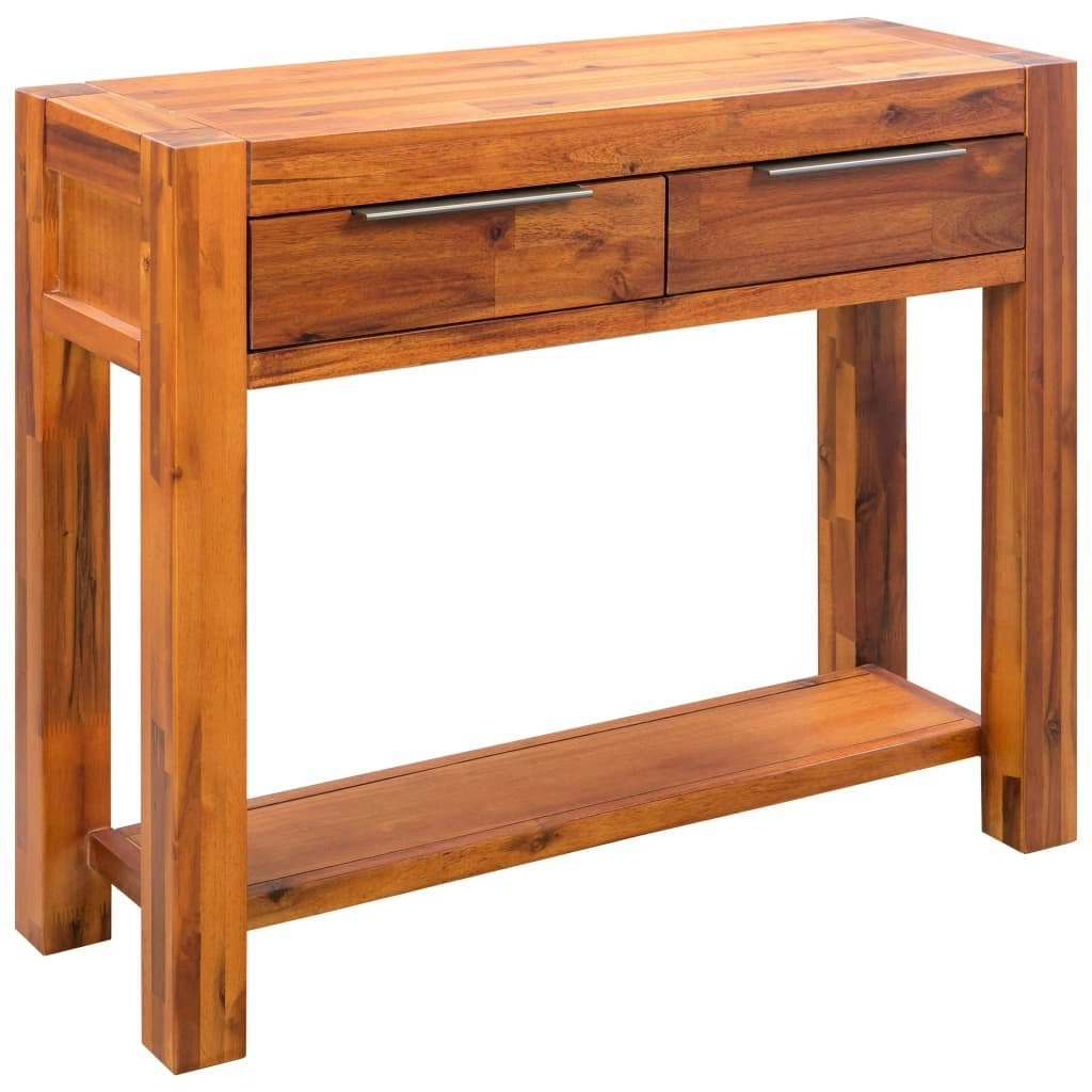 Console Table Solid Acacia Wood 86x30x75 cm 245192