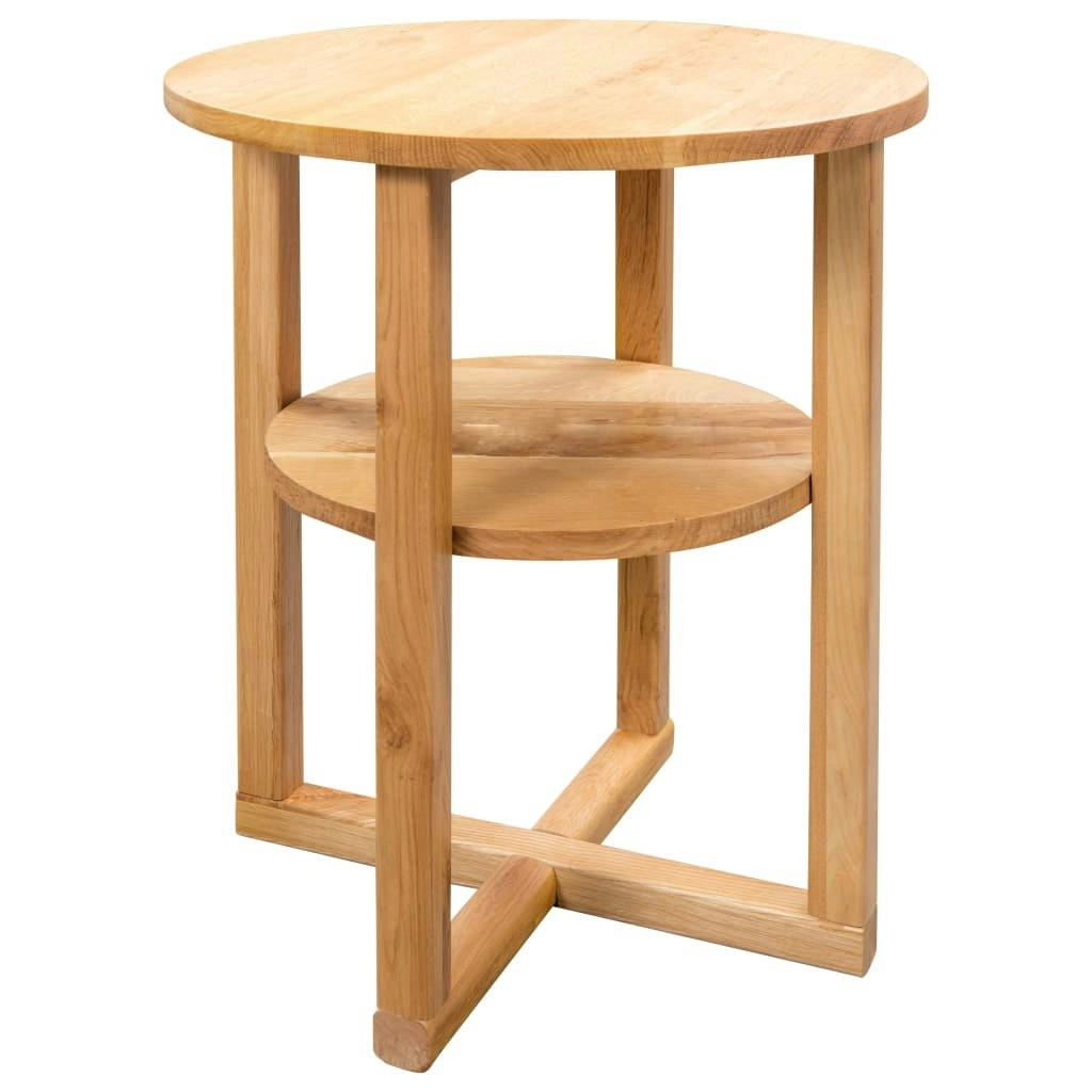 Side Table 40x50 cm Solid Oak Wood 247044