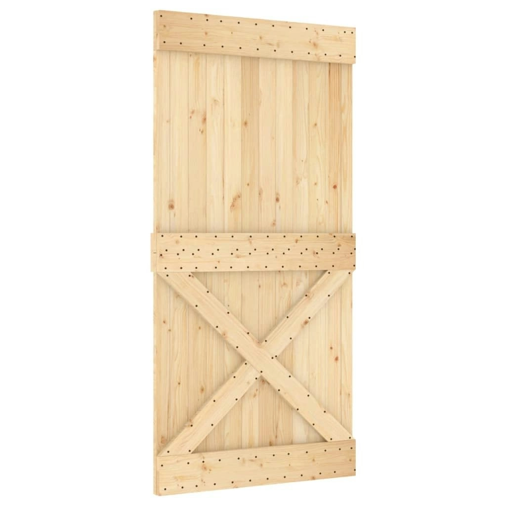 Door NARVIK 100x210 cm Solid Wood Pine 154447