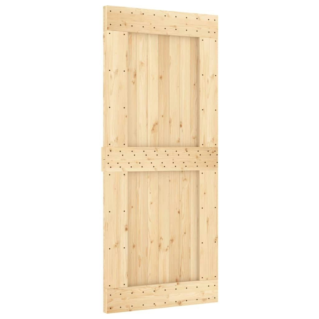 Door NARVIK 90x210 cm Solid Wood Pine 154439