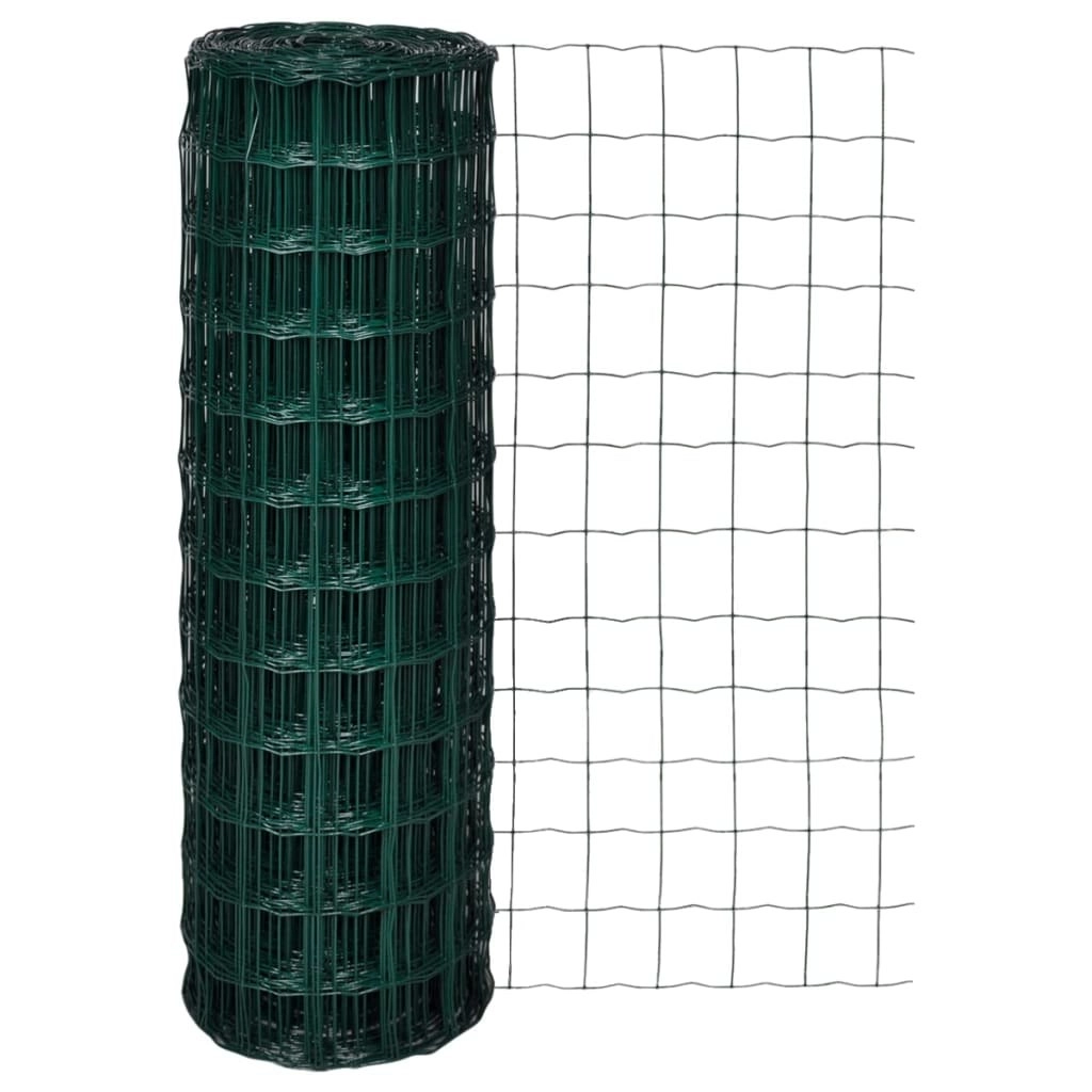 Euro Fence Steel 10 x 1.2 m Green 140574