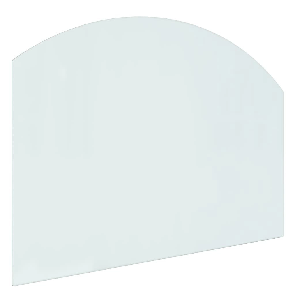 Fireplace Glass Plate 80x60 cm 324146