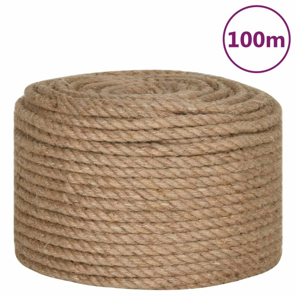 Rope 100% Jute 10 mm 100 m 91273