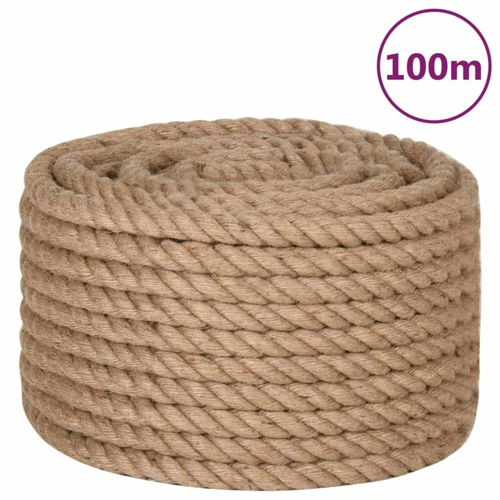 Rope 100% Jute 20 mm 100 m 143798