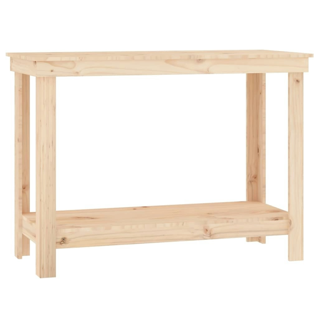 Work Bench 110x50x80 cm Solid Wood Pine 822501