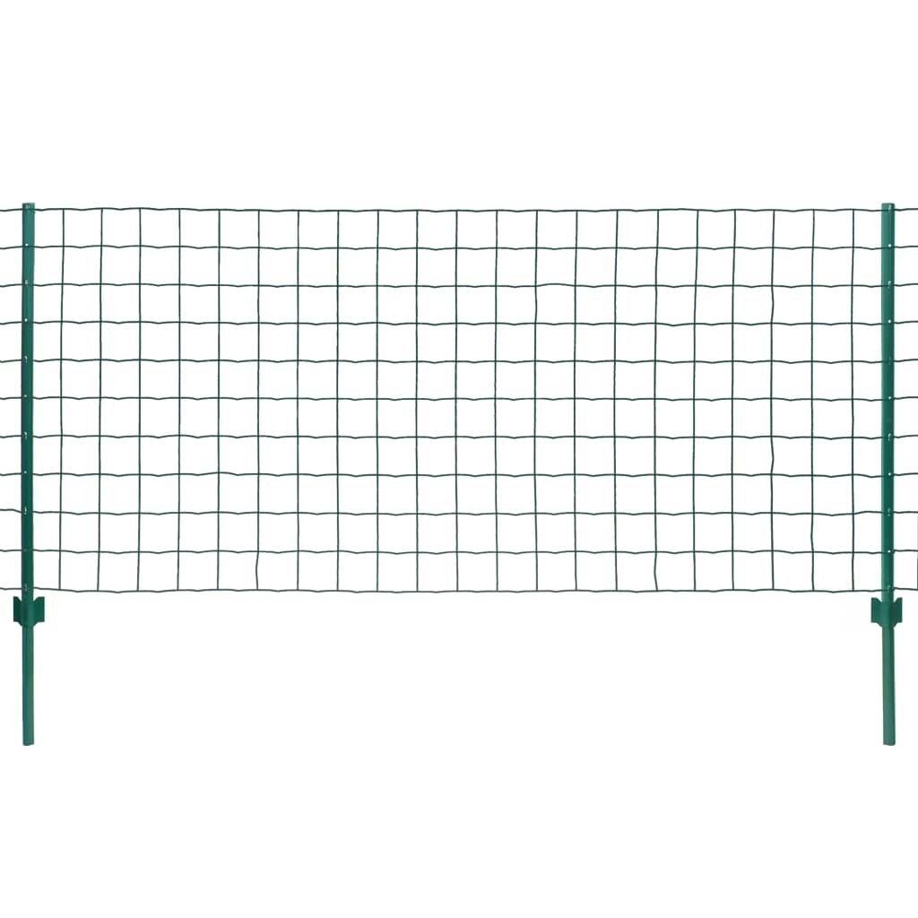 Euro Fence Steel 20x0.8 m Green 142814