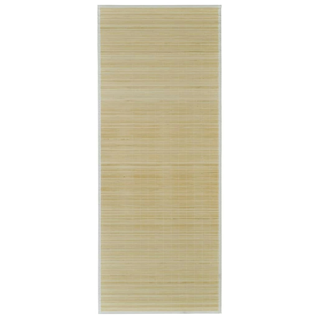 Rug Bamboo 100x160 cm Natural 245820