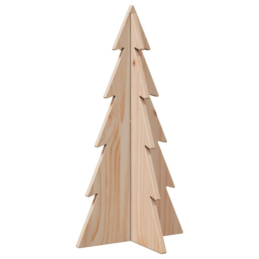 Wooden Christmas Tree for Decoration 59.5 cm Solid Wood Pine 858165