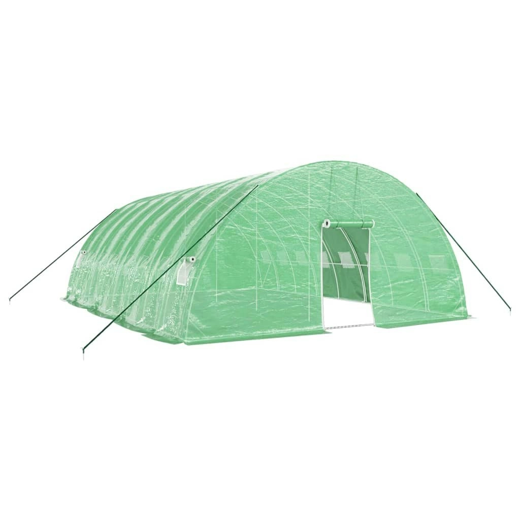 Greenhouse with Steel Frame Green 48 mÂ² 8x6x2.85 m 3188107