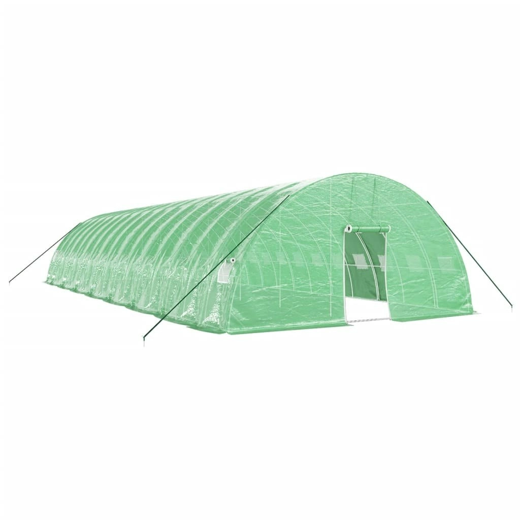 Greenhouse with Steel Frame Green 96 mÂ² 16x6x2.85 m 3188111