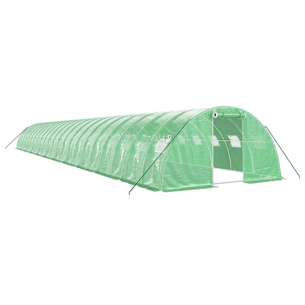 Greenhouse with Steel Frame Green 88 mÂ² 22x4x2 m 3188070