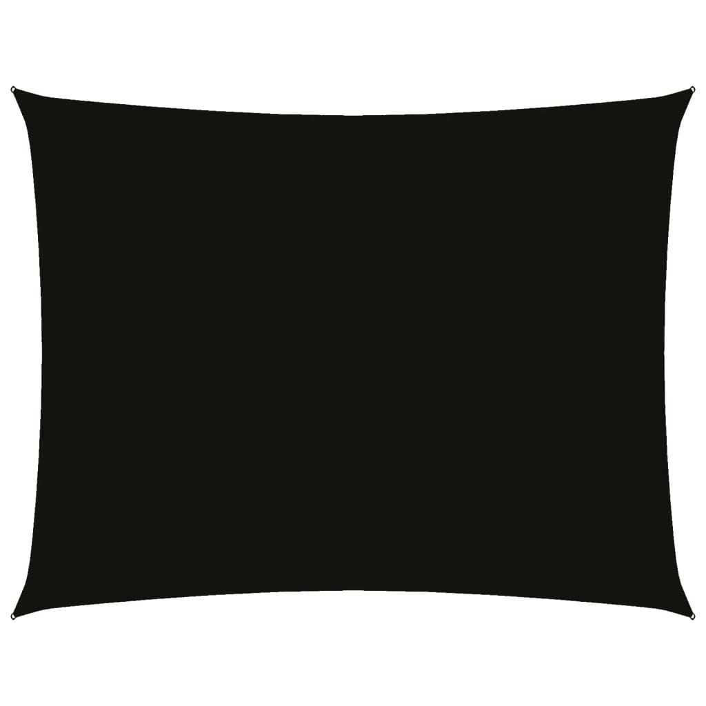 Sunshade Sail Oxford Fabric Rectangular 2.5x4 m Black 135757