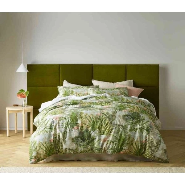 Flamingo Printed Quilt Cover Set by Accessorize