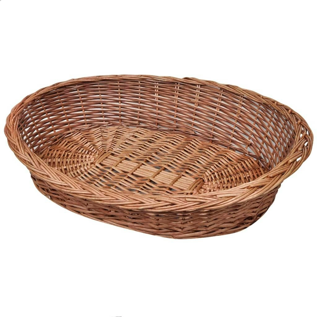 Willow Dog Basket/Pet Bed Natural 90 cm 170340