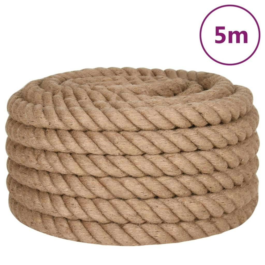 Jute Rope 5 m Long 60 mm Thick 153780