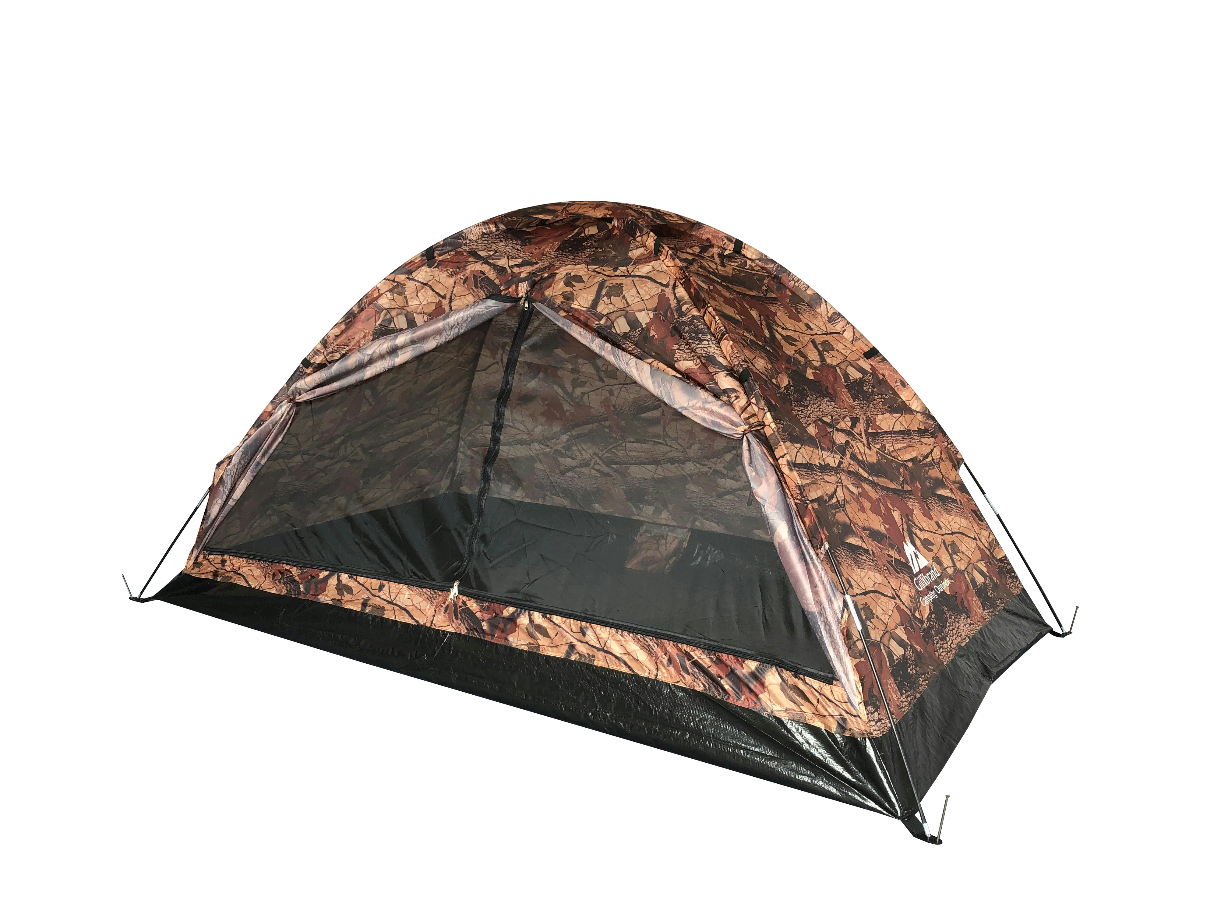 Chotto Outdoor - Gibson (1-2 people) Camping Tent - Leaf camouflage, desert color