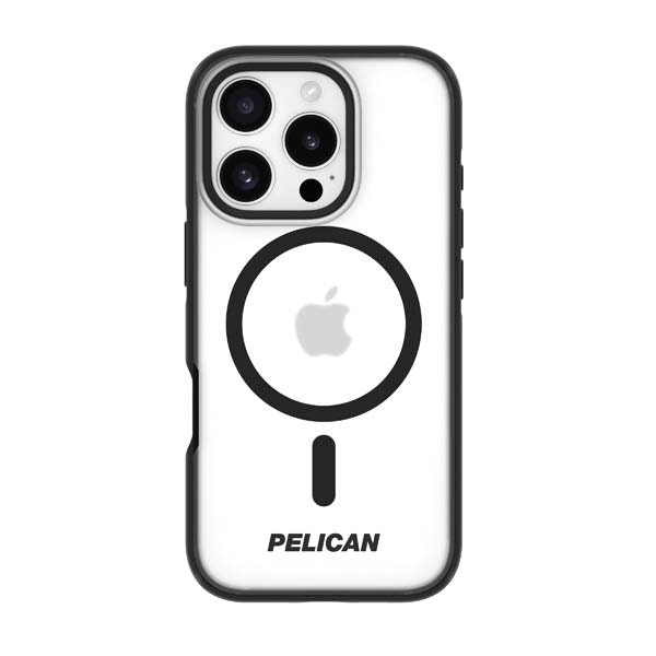 Pelican Ranger Magsafe Case For Iphone 16 Pro - Clear/black Frosted