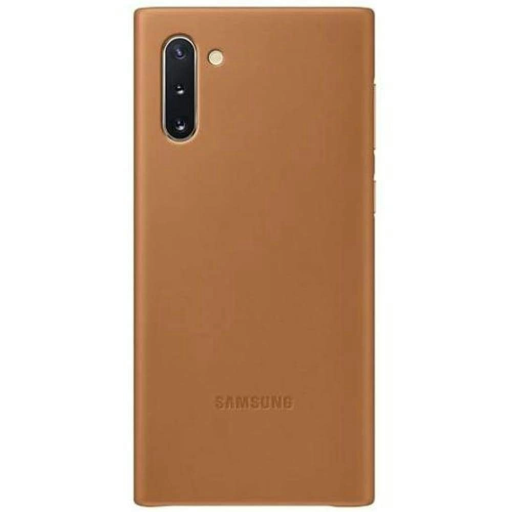 Samsung Galaxy Note 10 Leather Cover - Brown