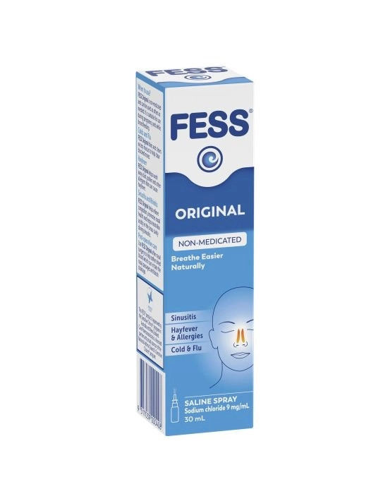 FESS Nasal Saline Spray Original 30mL