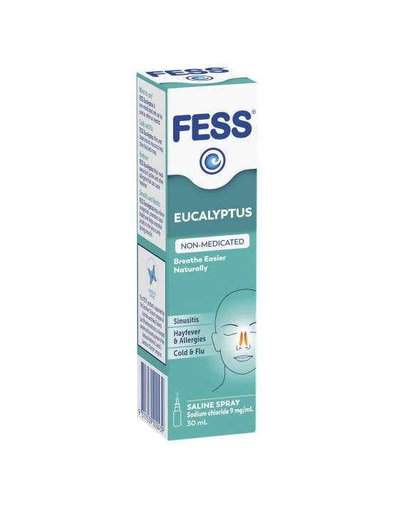 FESS Nasal Saline Spray Eucalyptus 30mL