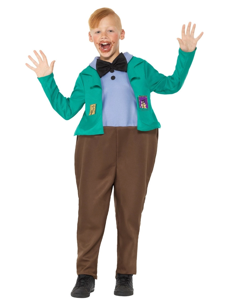 Roald Dahl Augustus Gloop Boys Costume