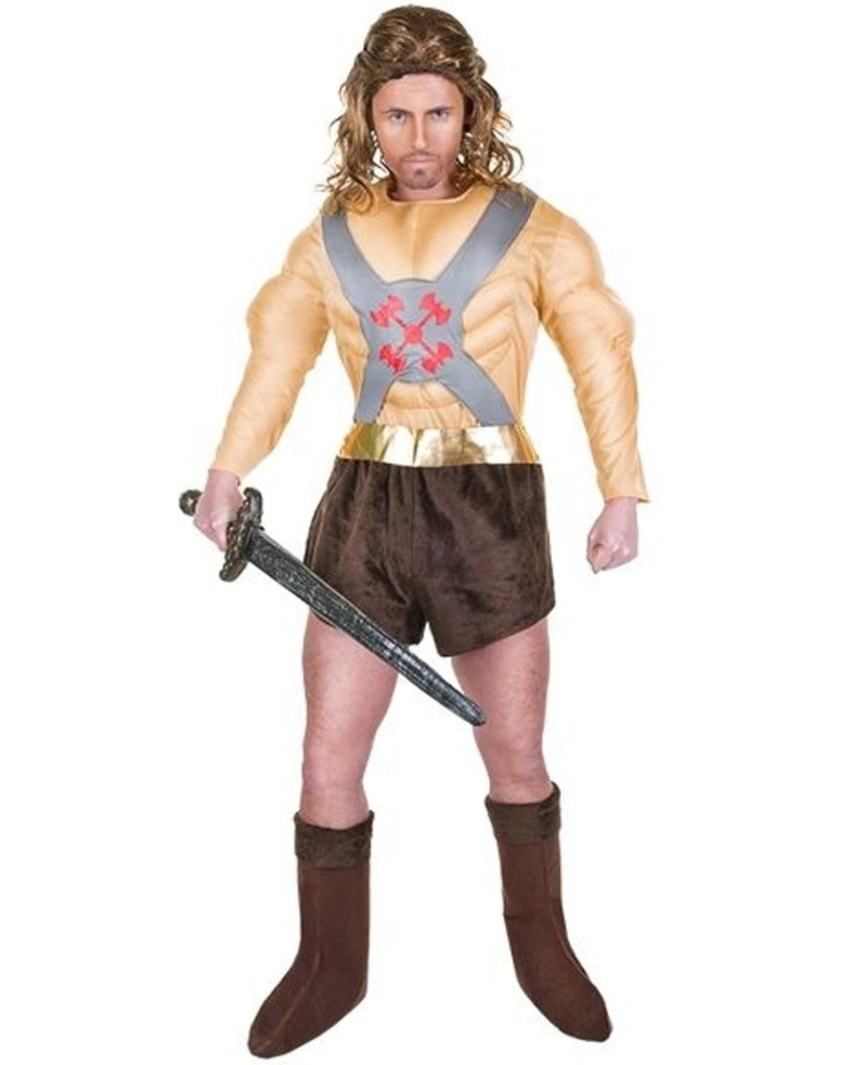 Muscular Barbarian Mens Costume