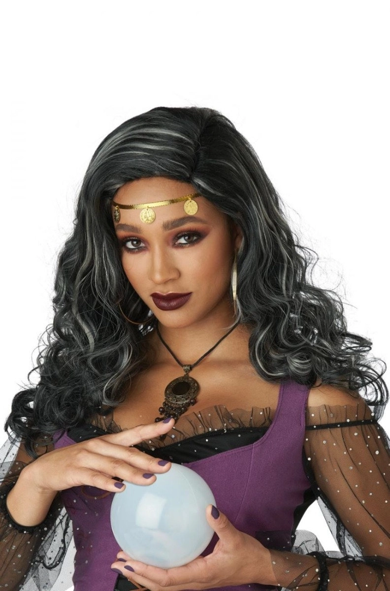 Mystified Fortune Teller Adult Wig