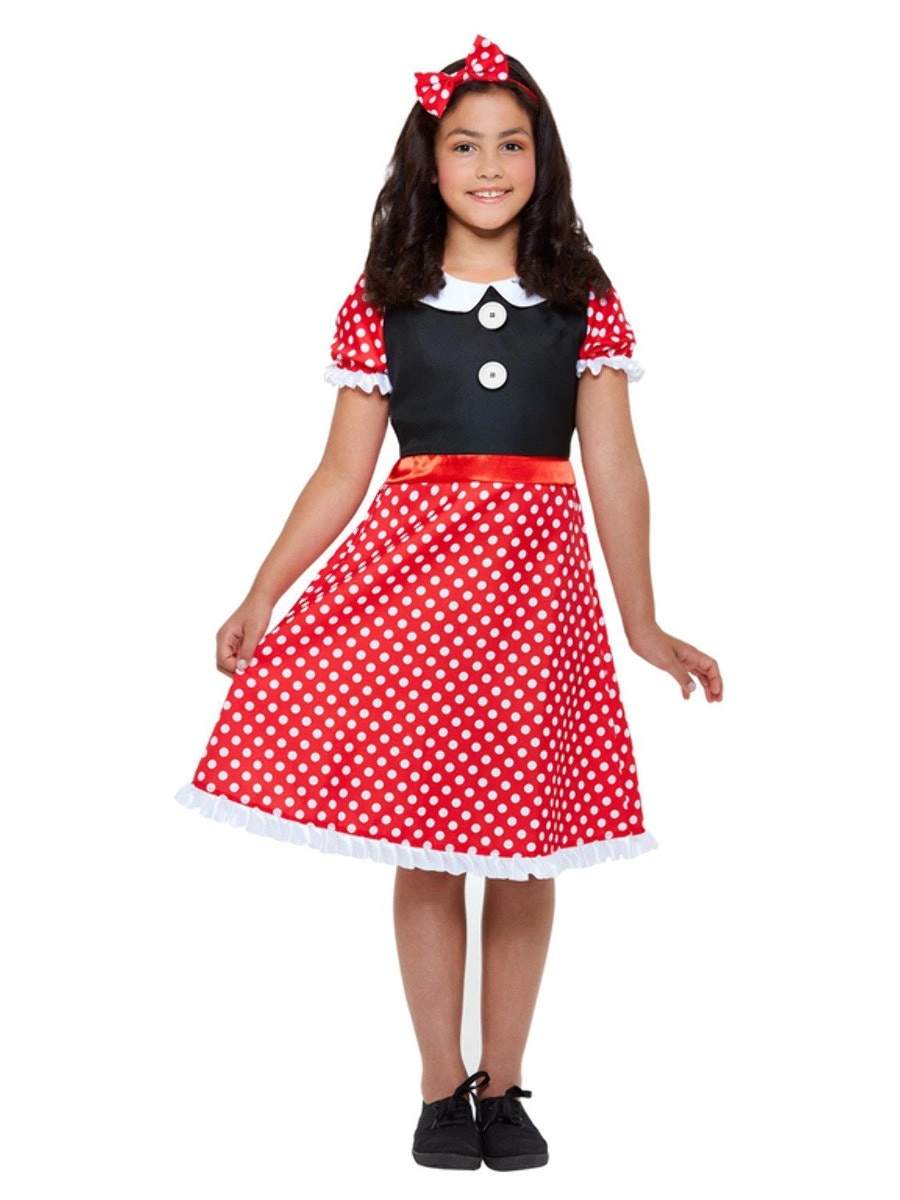 Cute Minnie Mouse Girls Costume