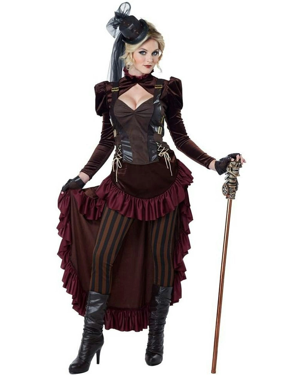 Womens Victorian Steampunk Costume