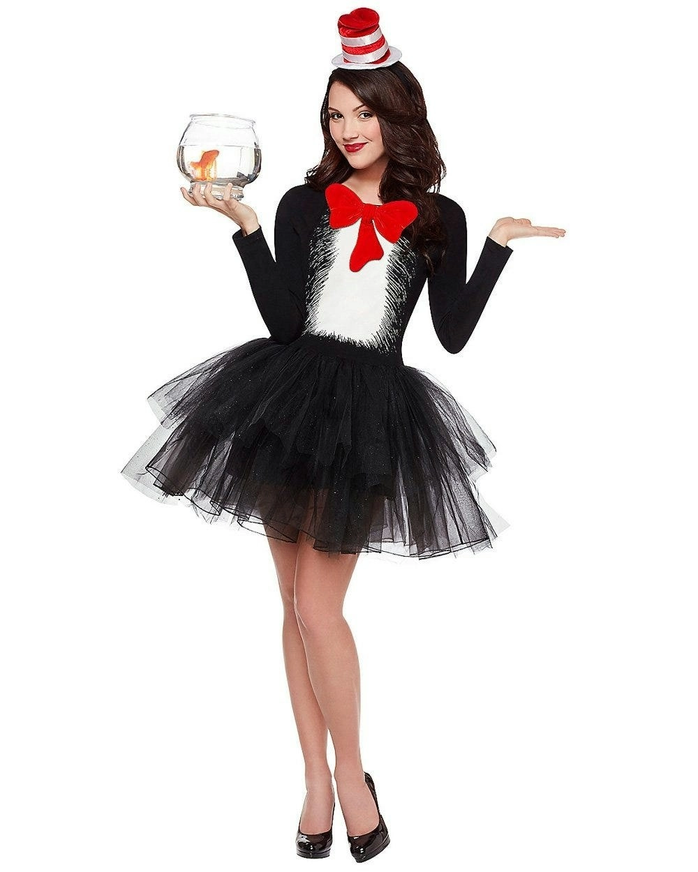 The Cat in the Hat Womens Dress Costume