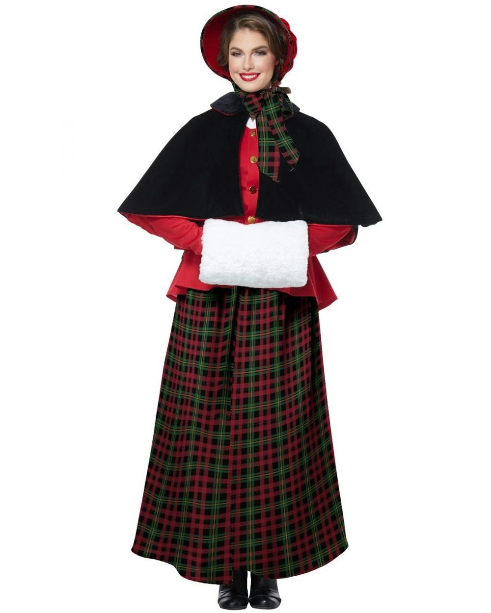 Holiday Caroler Womens Costume