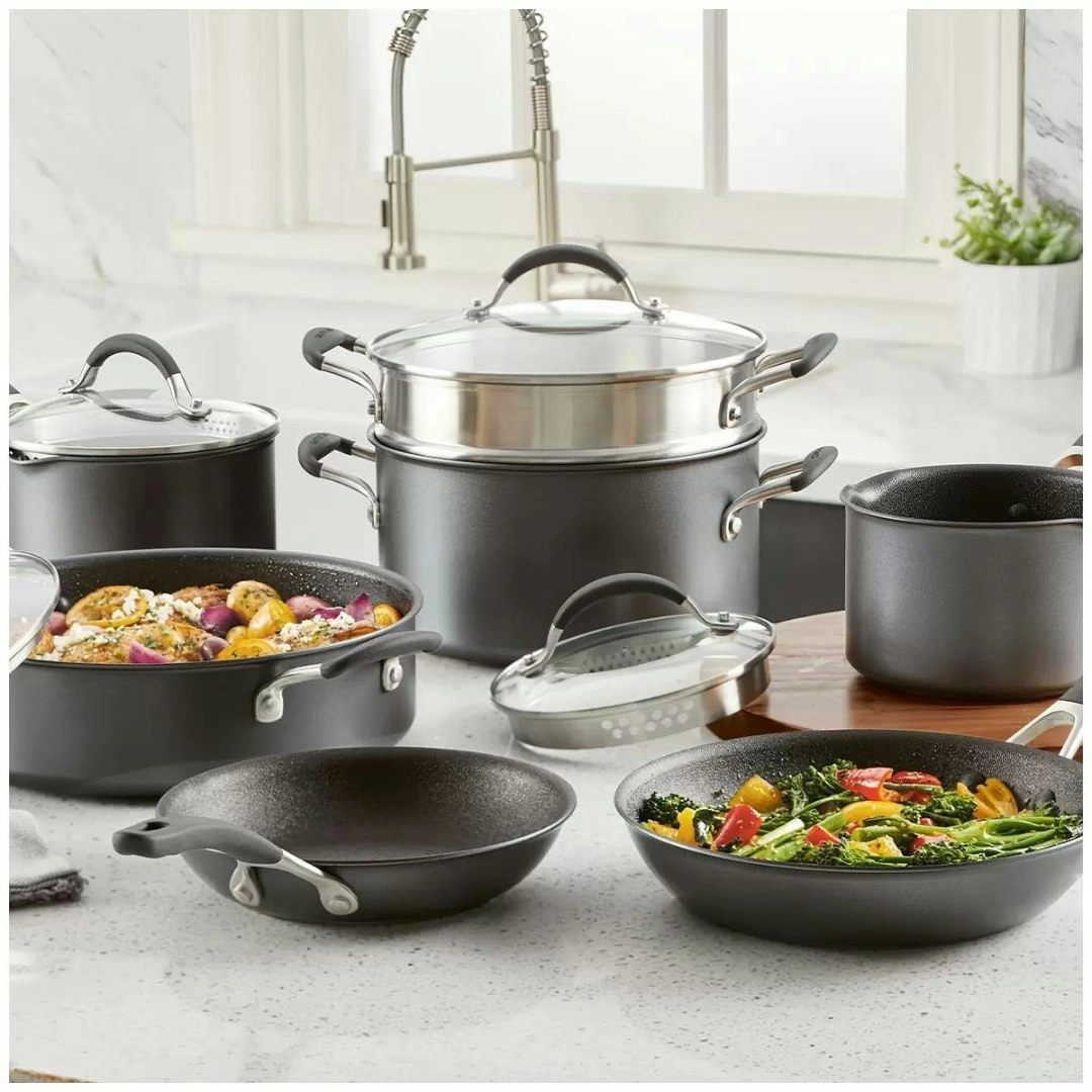 Circulon Scratchdefense Nonstick Cookware 11 Piece Set