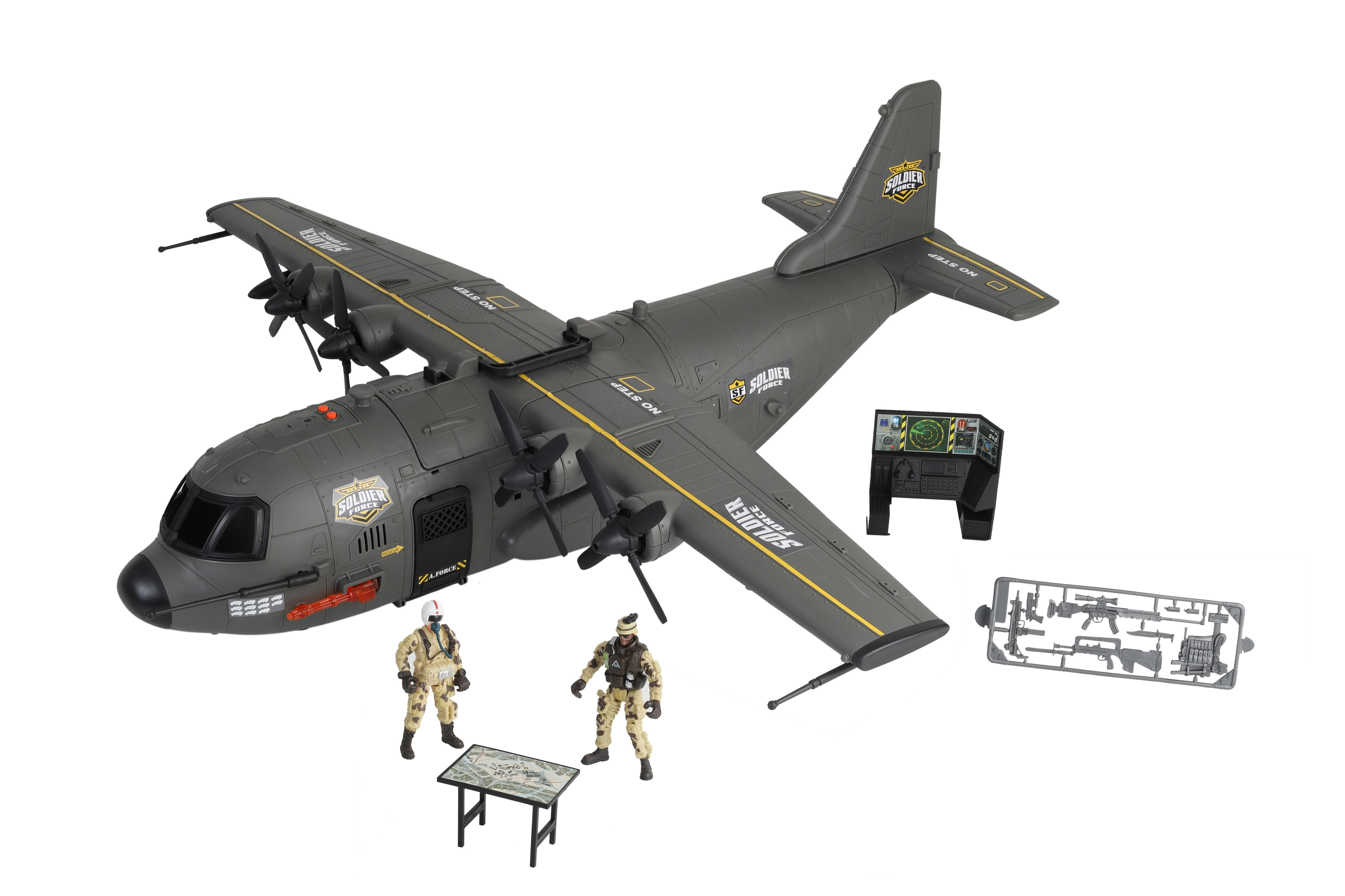 Soldier Force Hercules Cargo Plane Playset