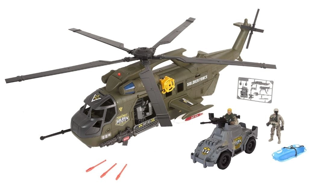 Soldier Force - Air Command Combat Copter Playset