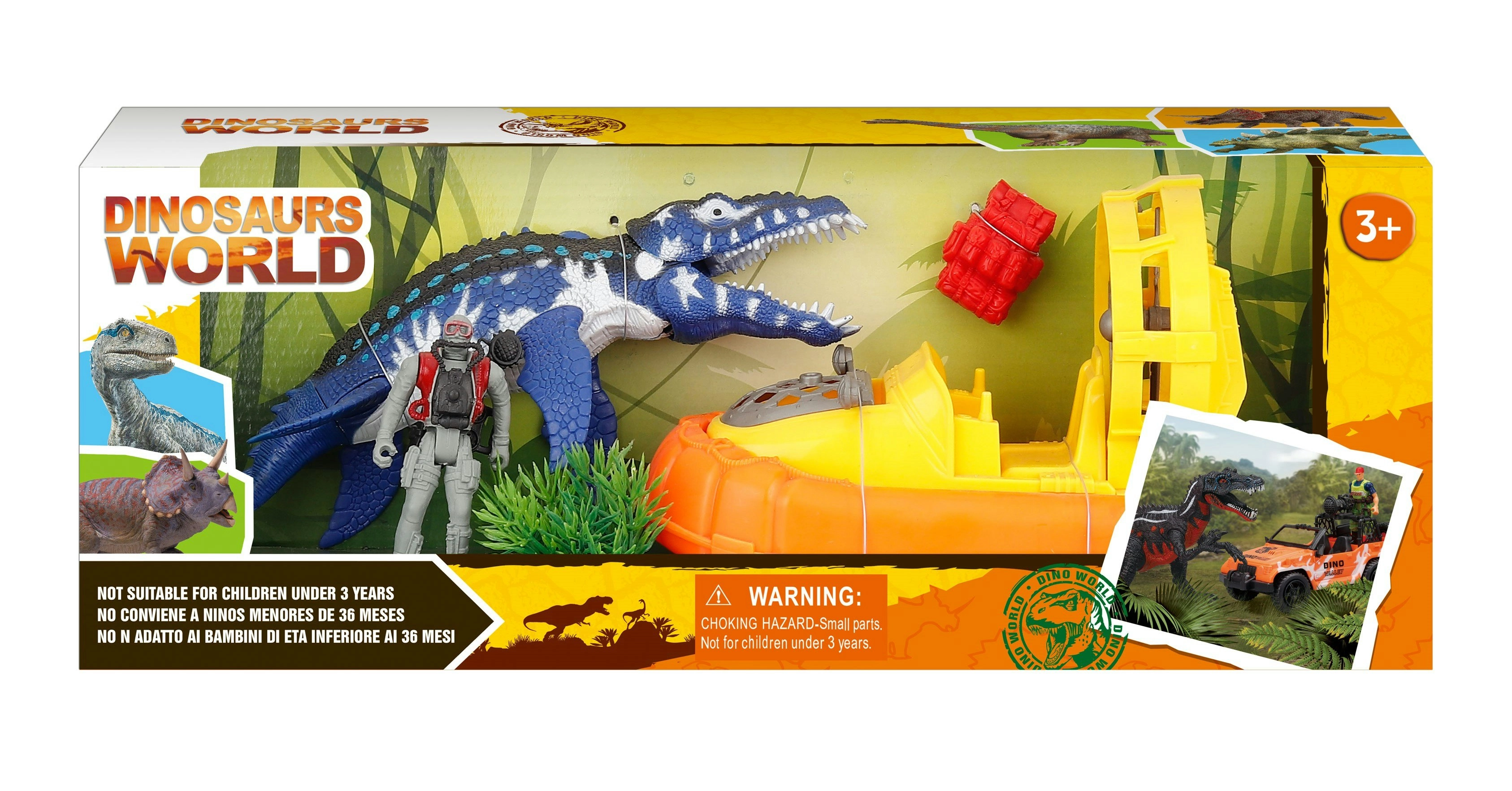 Dinosaur World Mosasaurus Playset