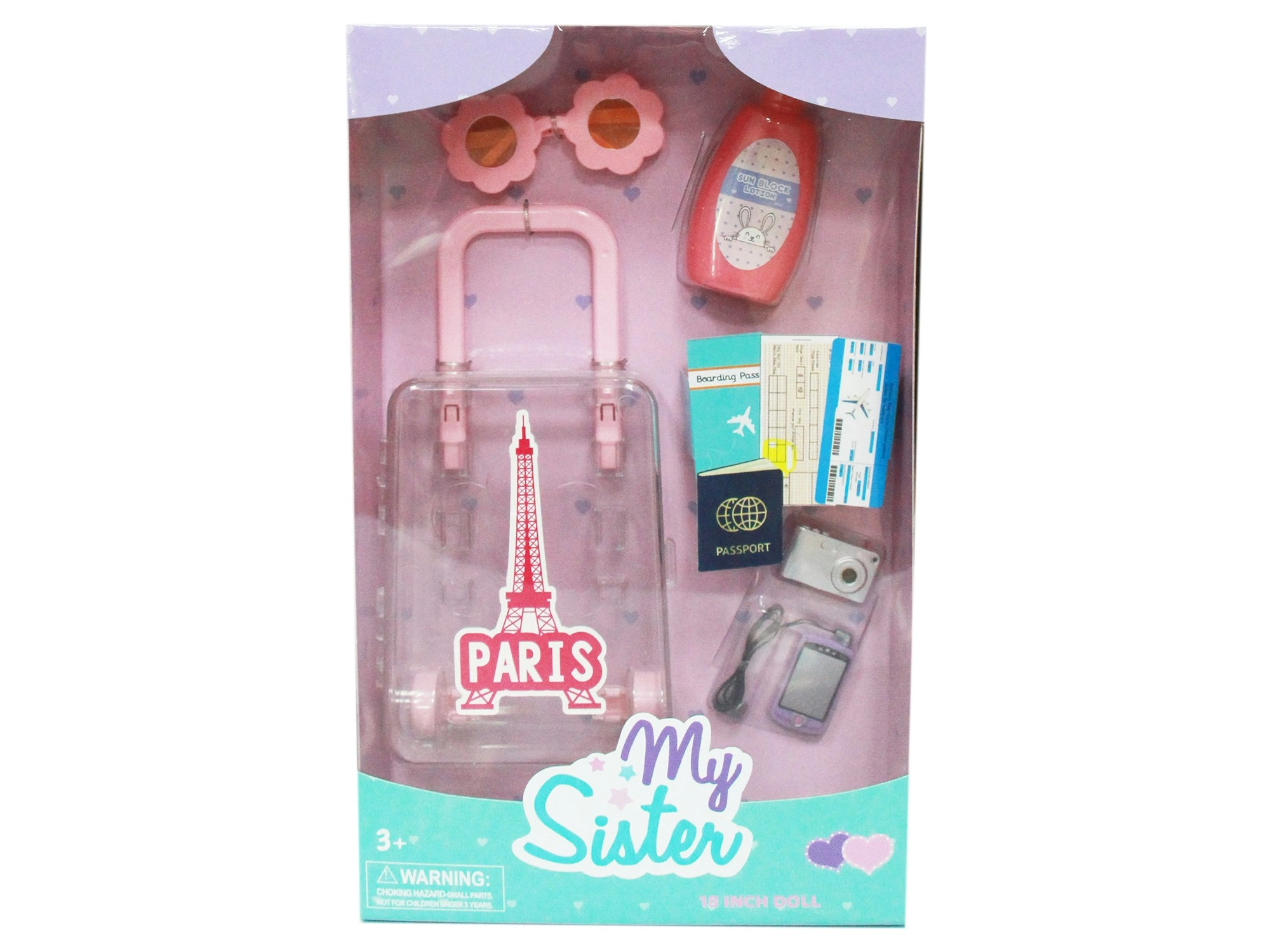 My Sister 18" Doll Accessory - Traveling Set