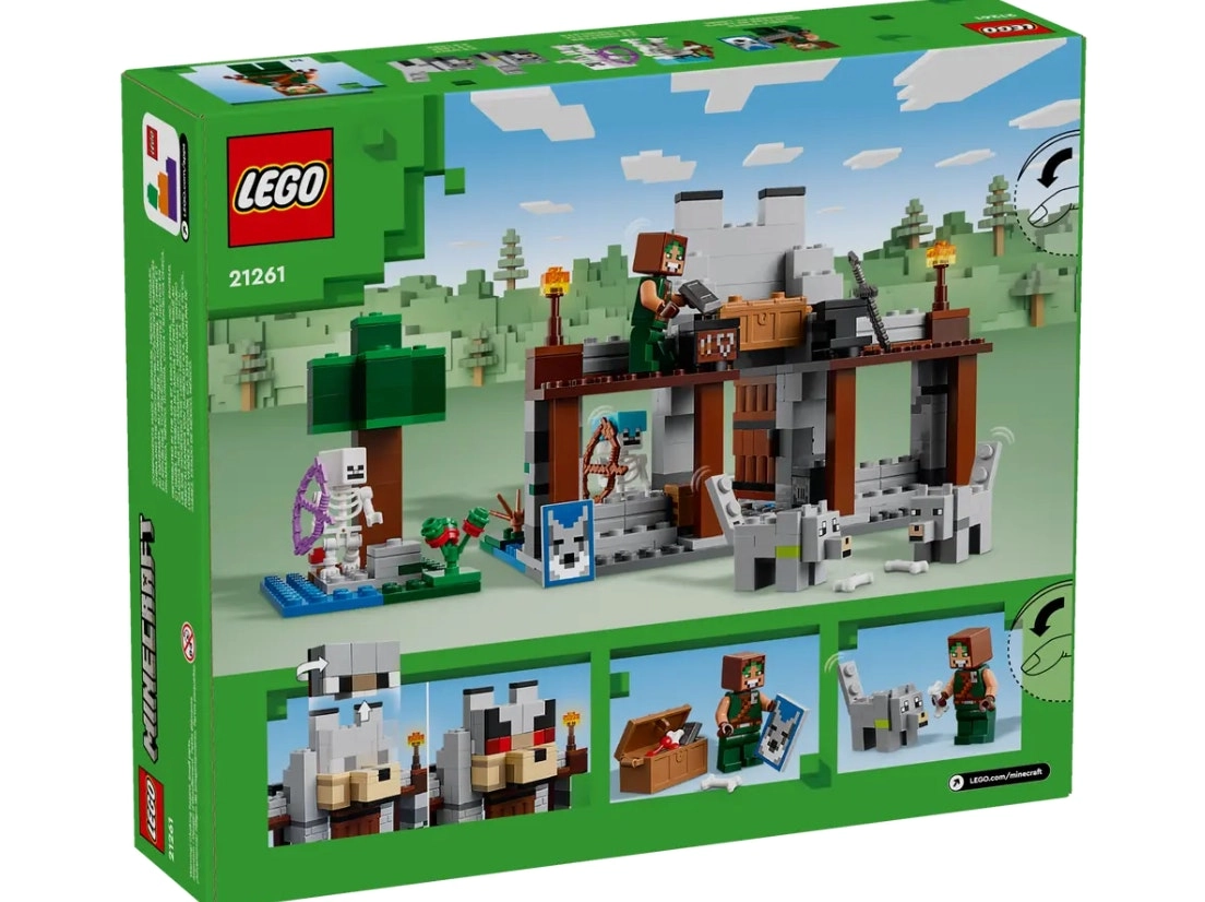 LEGO Minecraft The Wolf Stronghold 21261