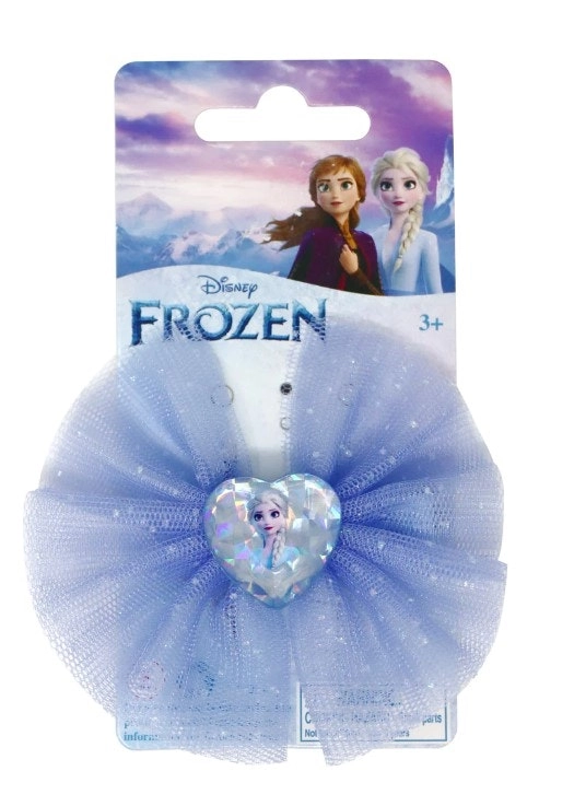 Disney Frozen Elsa Glitter Heart Hair Elastic