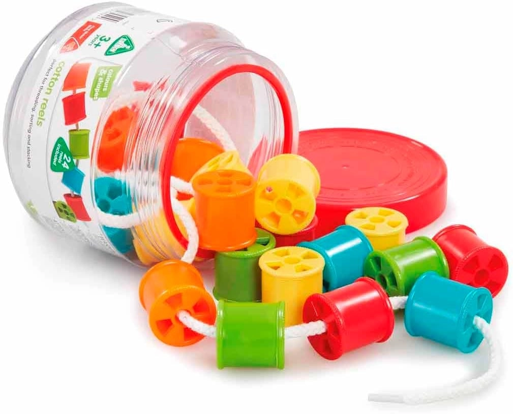 Early Learning Centre Cotton Reels Threading Toy Set