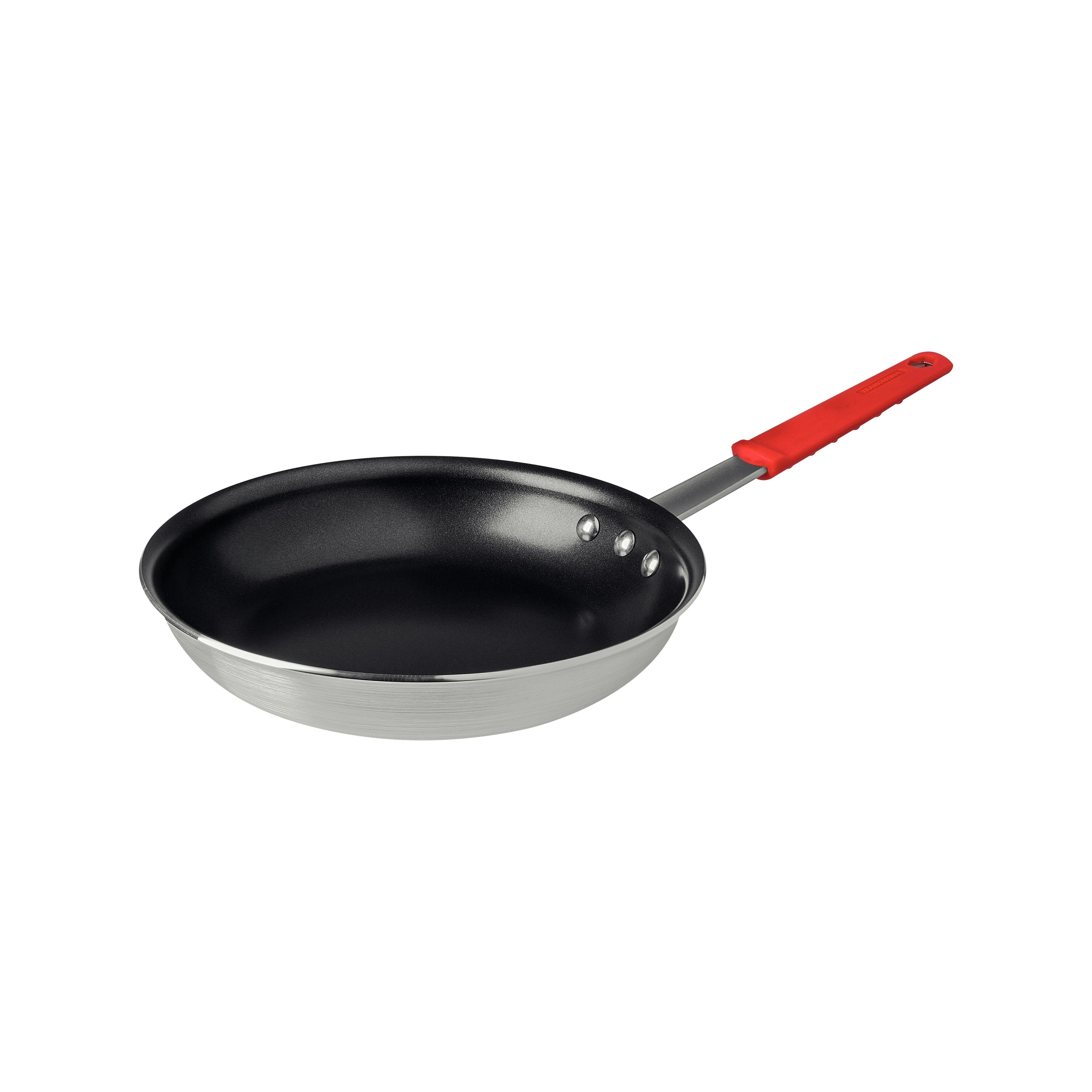 Tramontina Professional Aluminum Frying Pan with Starflon Premium Internal Coating and Brushed Exterior, 25 cm, 1.9 L