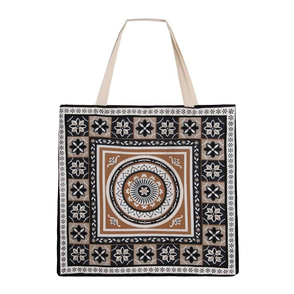 Kasbah Bag, Black Multi- 40.5x43x10cm